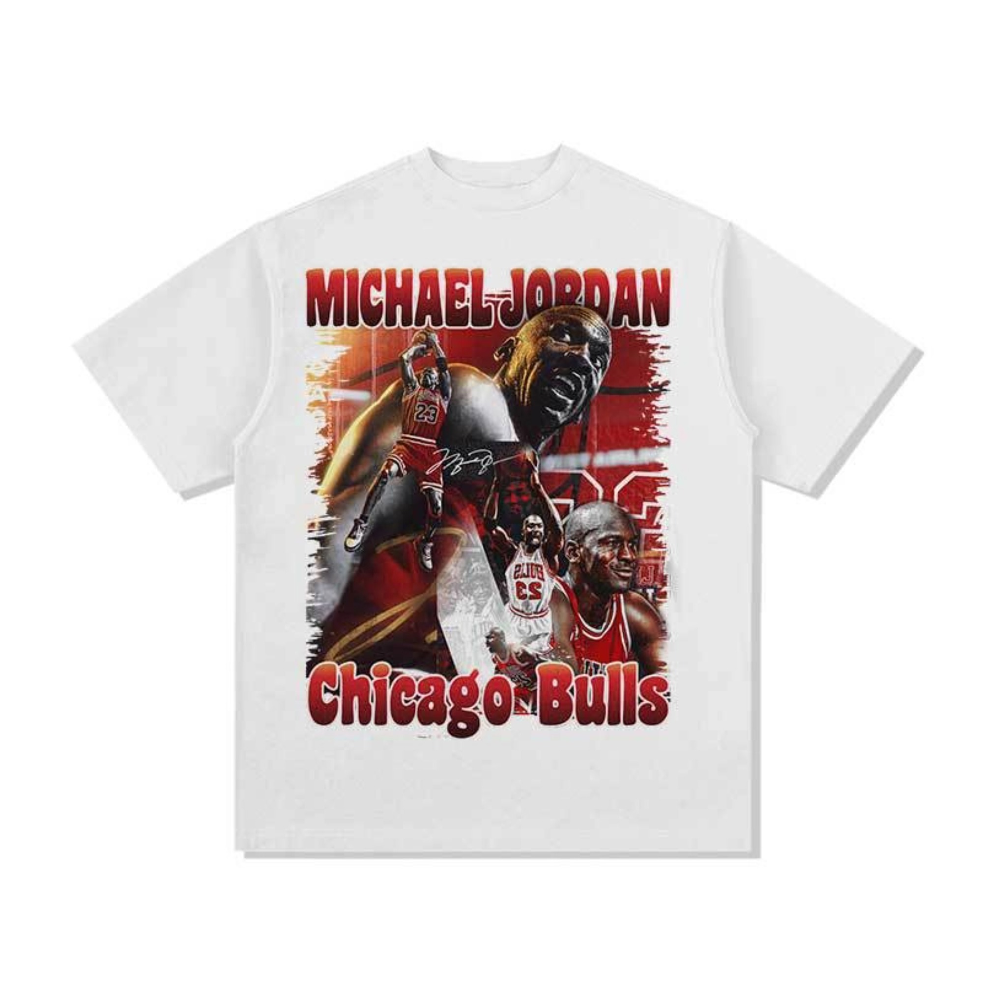  Chicago Bulls Michael Jordan Graphic Tee - STREETWEAR