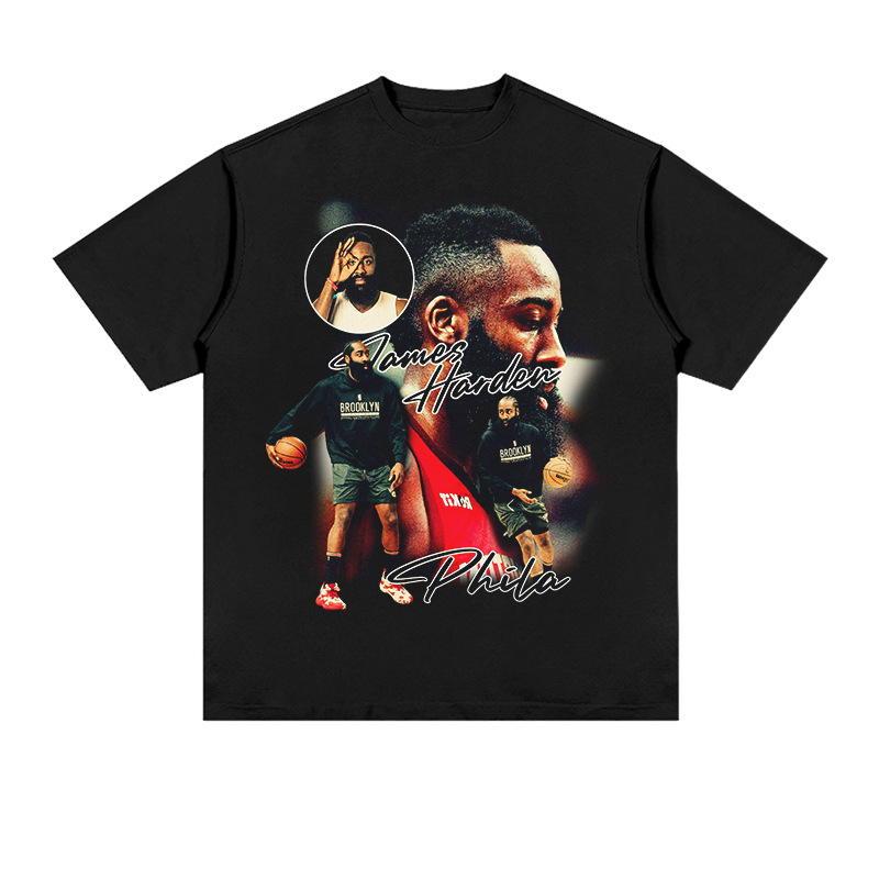  James Harden vintage Graphic Tee - STREETWEAR