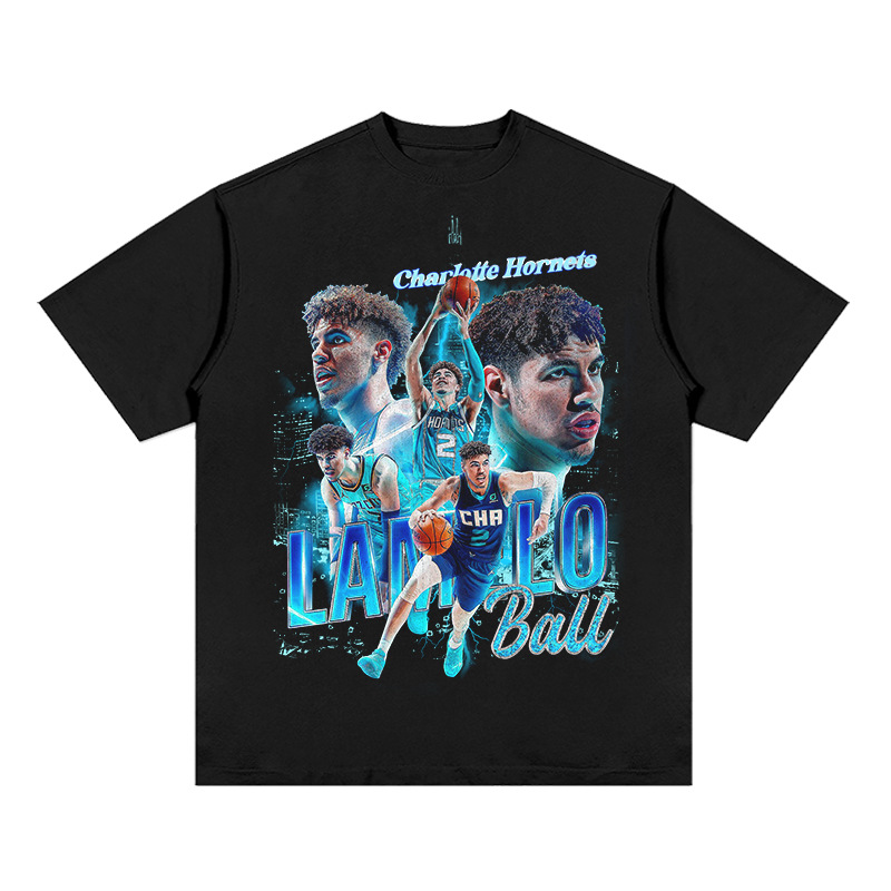  LaMelo Ball. Image Pure Cotton Graphic Tee - STREETWEAR